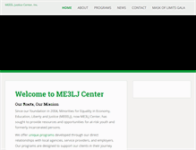 Tablet Screenshot of melj.org